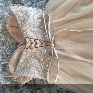 Bedazzled Evening Dress